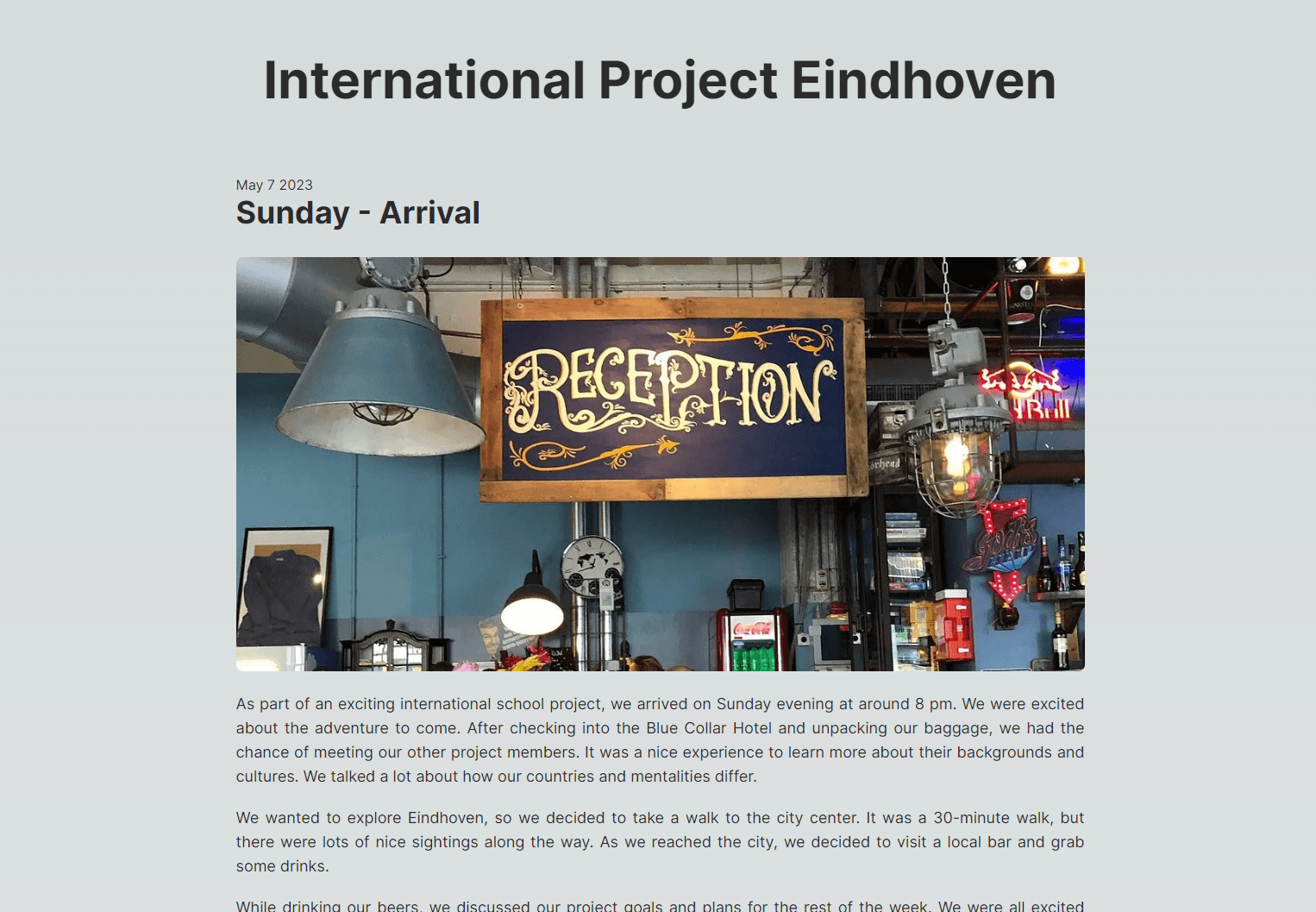 Eindhoven Blog